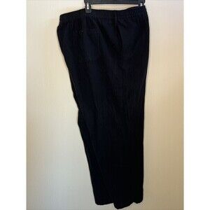 KingSize Island Lightweight Beach Black Pants 4XLT